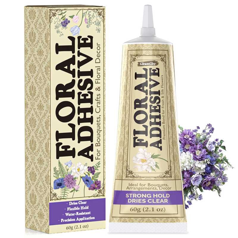 gleamglee floral adhesive1
