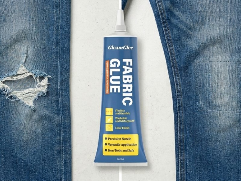 How to Fix Torn Jeans with Fabric Glue | No-Sew Denim Repair Guide ...